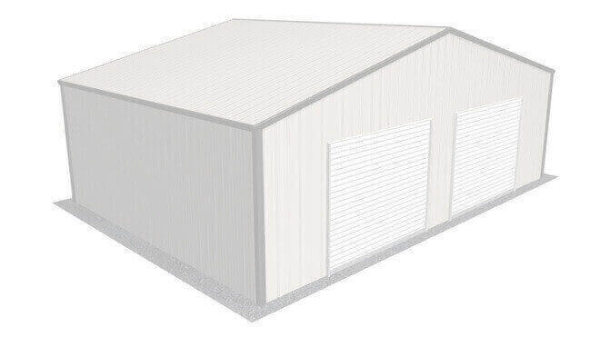 30x51 Vertical Roof Carport