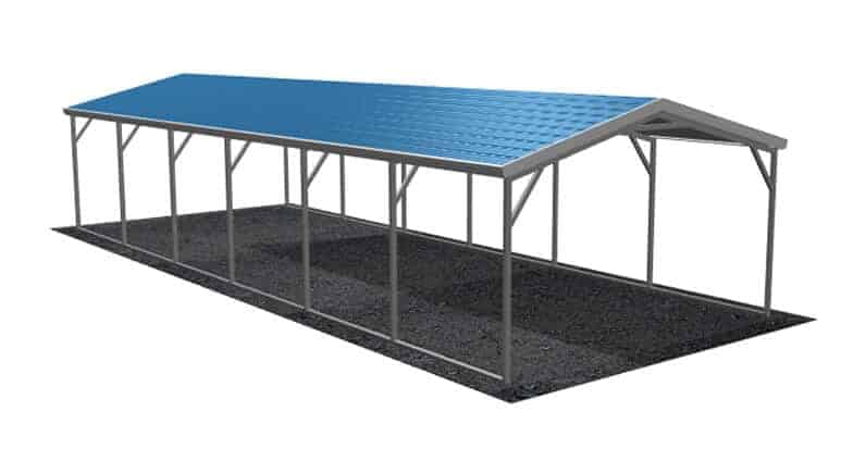 12x31 A Frame Metal Carport Carport Direct