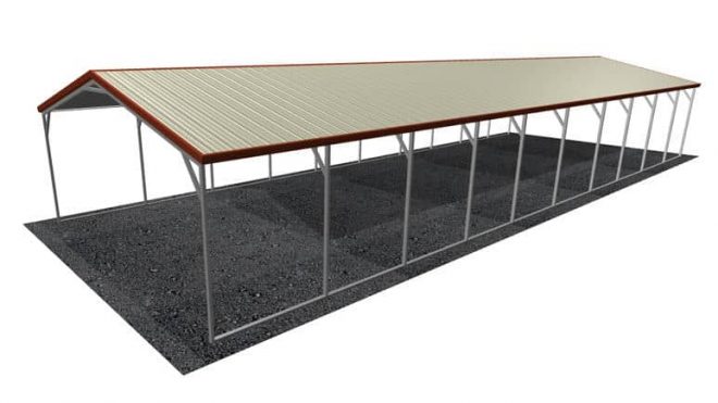 18x26 A Frame Metal Carport Carport Direct