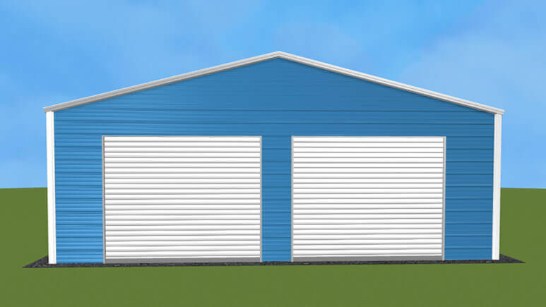 26x26 A-Frame Roof Garage