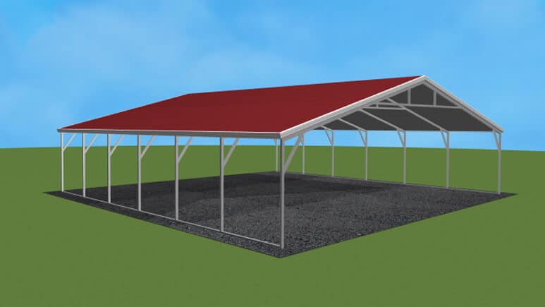 30x26 A-Frame Roof Carport