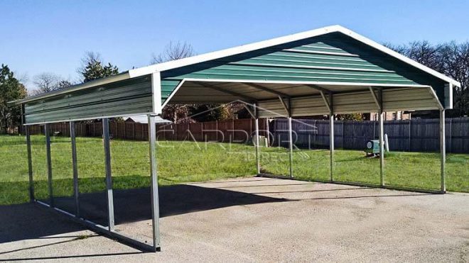 A-Frame Roof Carports