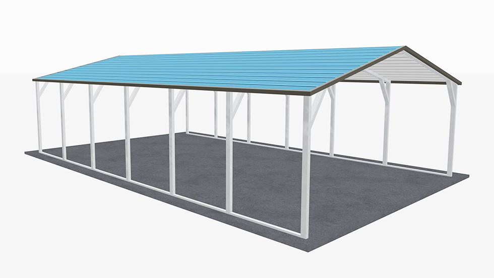 18x31_a-frame_roof_carport_left