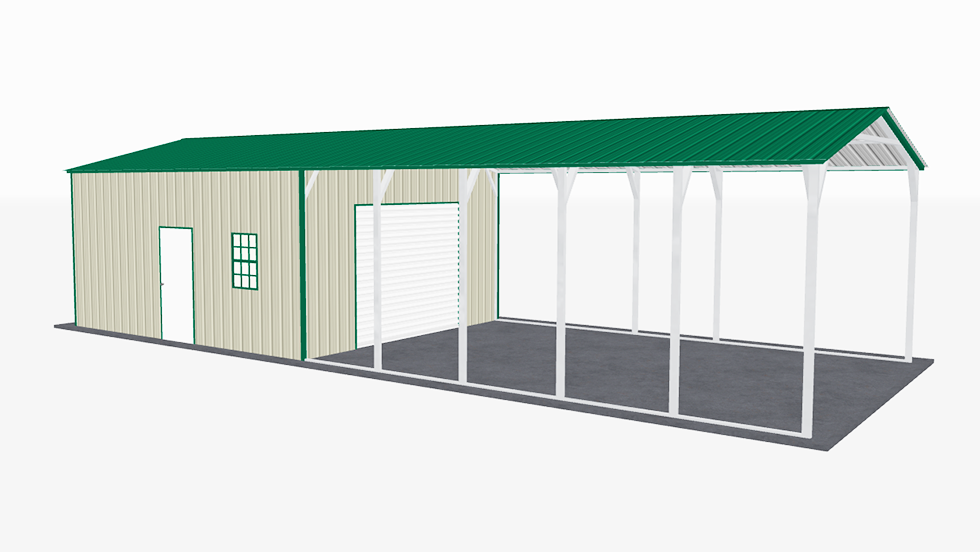 18x46_vertical_roof_utility_carport_left