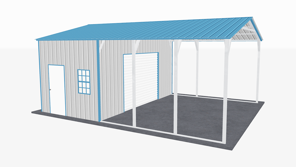 20x26_vertical_roof_utility_carport_left