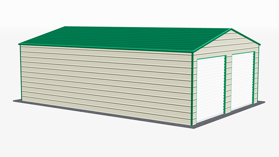 20x31_a-frame_roof_garage_left