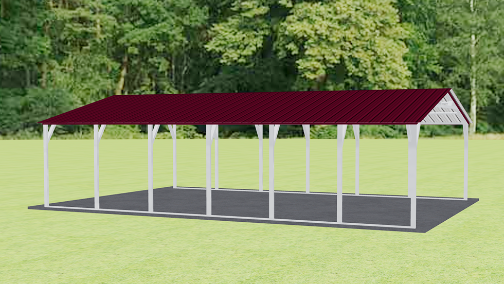 20x31_vertical_roof_carport_left