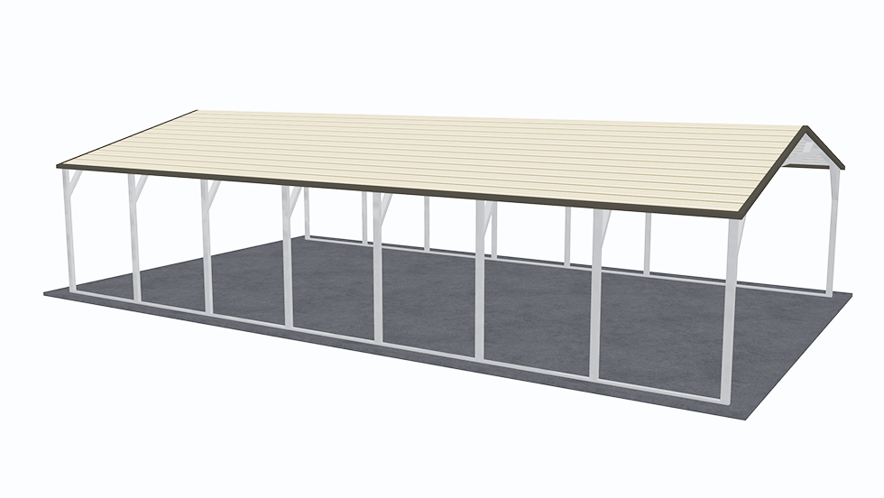 20x36_a-frame_roof_carport_left