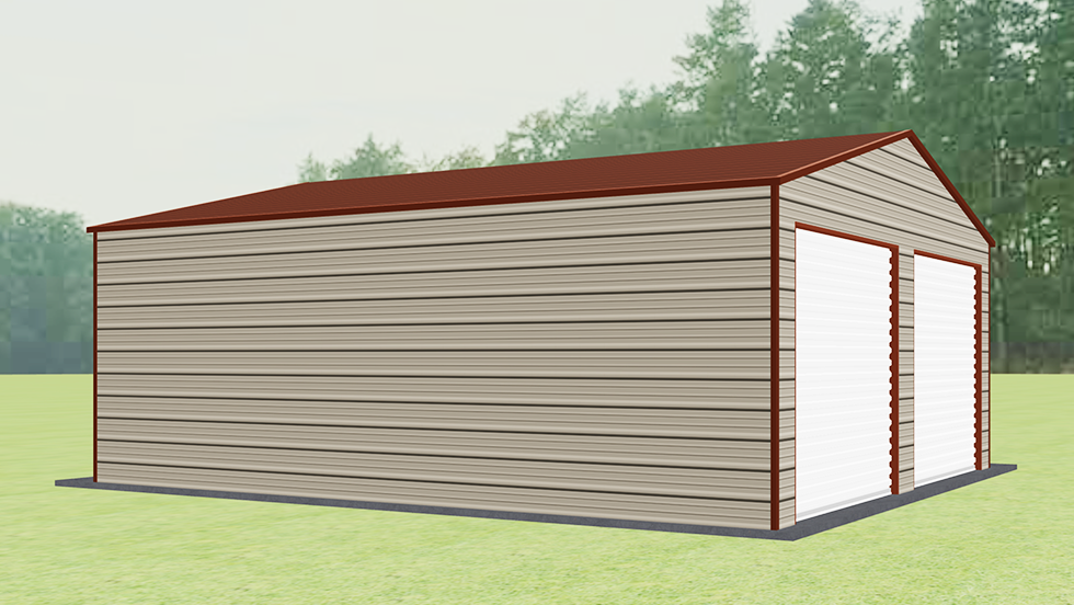 22x26_a-frame_roof_garage_left