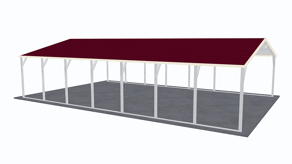 22x36_a-frame_roof_carport_left
