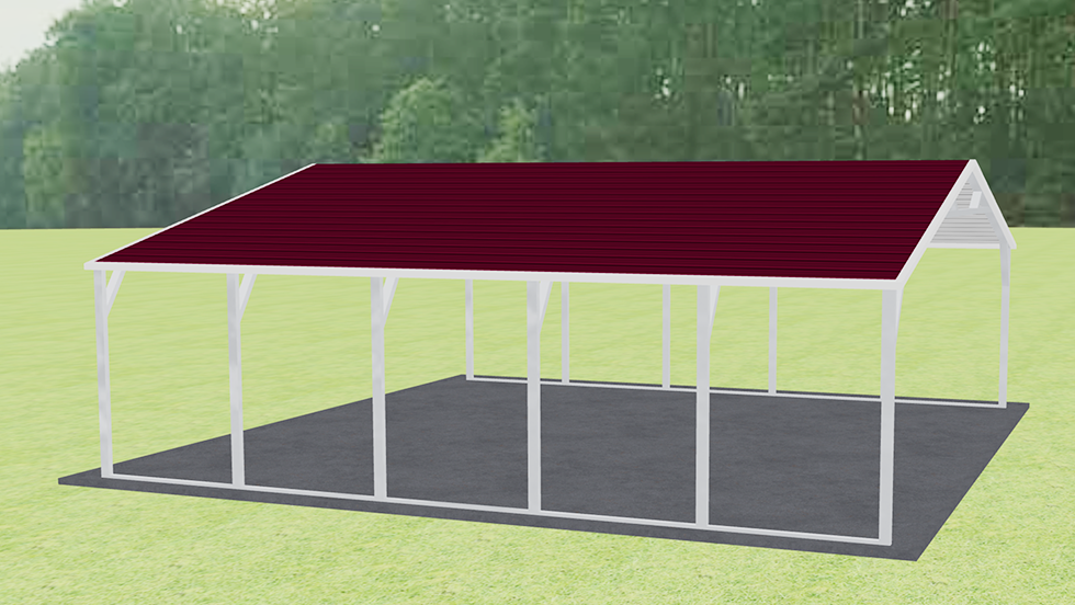 26x21_a-frame_roof_carport_left
