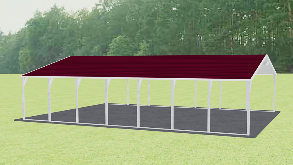 26x36_a-frame_roof_carport_left