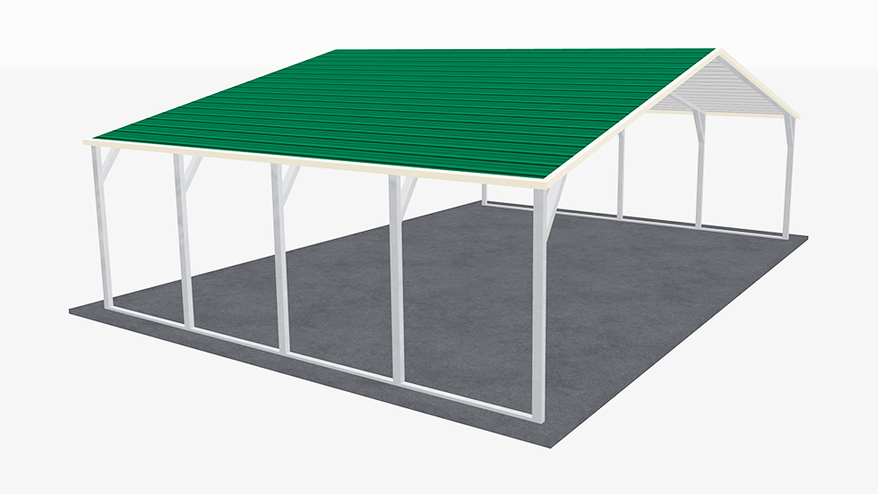 28x21_a-frame_roof_carport_left