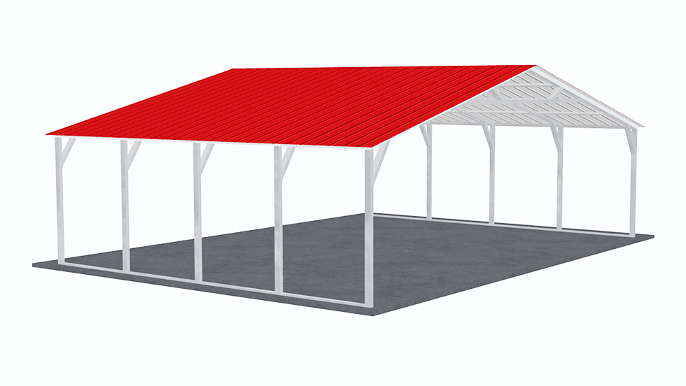 28x21_vertical_roof_carport_left