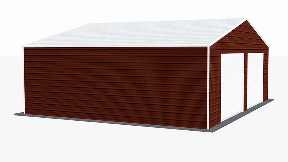 30x26_a-frame_roof_garage_left