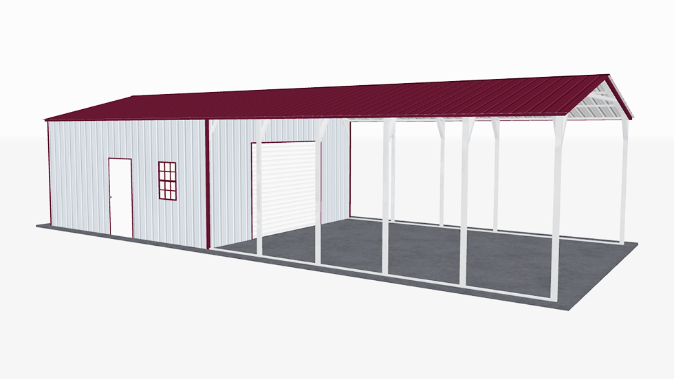 20x46_vertical_roof_utility_carport_left