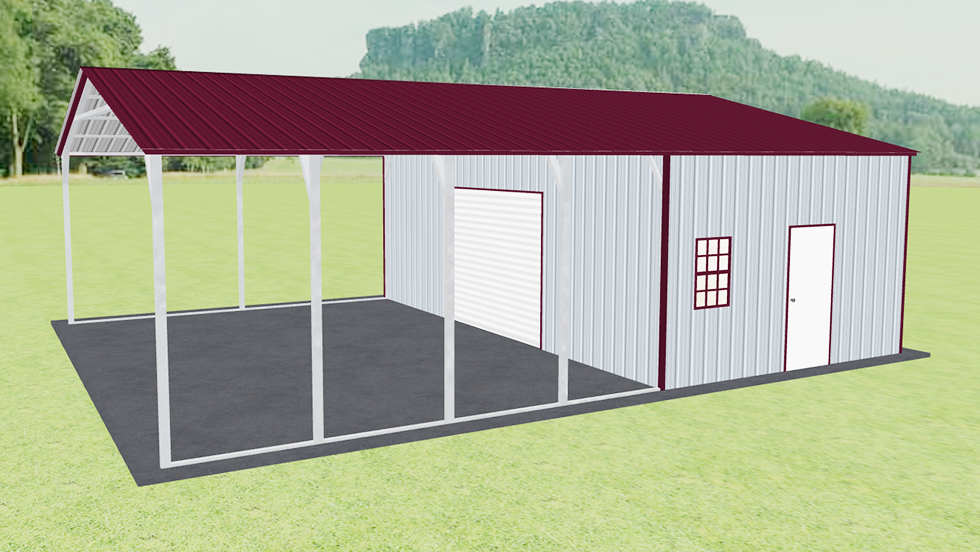 28x36_vertical_roof_utility_carport_right